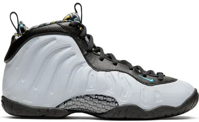 Pre-owned Nike Air Foamposite One Graffiti Sneakers In Muslin/lavender Mist/hyper Crimson In Multi