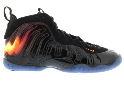 Pre-owned Nike Air Foamposite One Halloween Sneakers In Black/orange Blaze/white