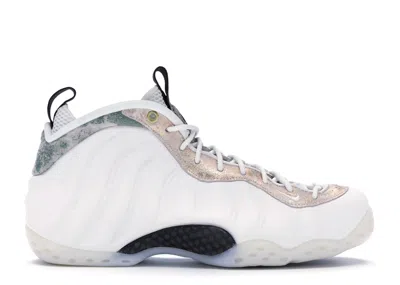 Pre-owned Nike Air Foamposite One Marble (women's) Sneakers In Summit White/oil Grey In Multi