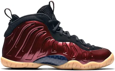 Pre-owned Nike Air Foamposite One Maroon Sneakers In Night Maroon/black