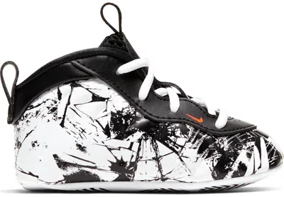 Pre-owned Nike Air Foamposite One Shattered Backboard Sneakers In Black/white/total Orange