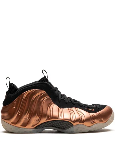 Nike Little Posite One "copper" Sneakers In Black/bronze