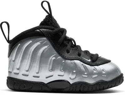 Pre-owned Nike Air Foamposite One Sneakers In Chrome/white/black