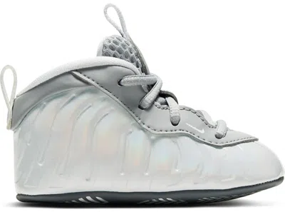 Pre-owned Nike Air Foamposite One Sneakers In Light Smoke Grey/white/blue Fury In Multi