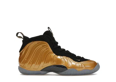 Pre-owned Nike Air Foamposite One Sneakers In Metallic Gold/black
