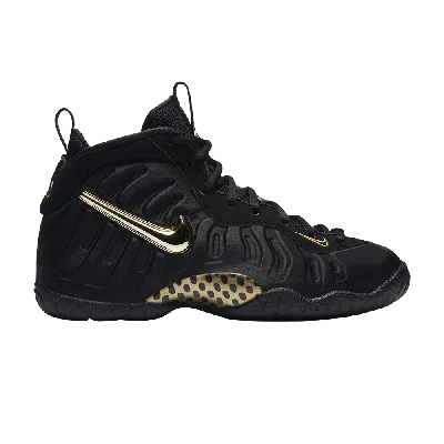 Pre-owned Nike Air Foamposite Pro Gs 'black Metallic Gold'
