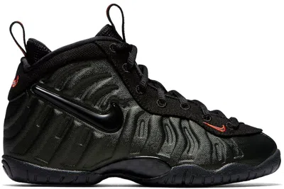 Pre-owned Nike Air Foamposite Pro Sneakers In Sequoia/black/team Orange In Multi