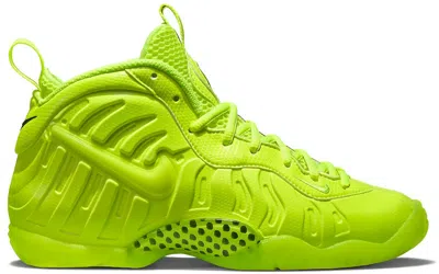Pre-owned Nike Air Foamposite Pro Sneakers In Volt/black In Multi