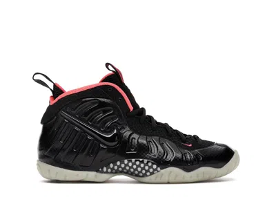 Pre-owned Nike Air Foamposite Pro Yeezy Sneakers In Black/laser Crimson