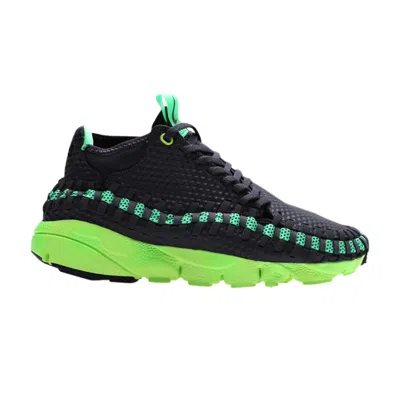 Pre-owned Nike Air Footscape Woven Chukka 'mig Fog Poison Green' | Black | Men's Size 12