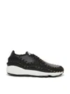 Nike Air Footscape Woven Premium "black Croc" Sneakers