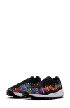 Nike Air Footscape Woven Sneaker In Black/black/white