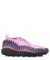 Nike Woven Footscape Sneakers Featuring Asymmetrical Lacing
