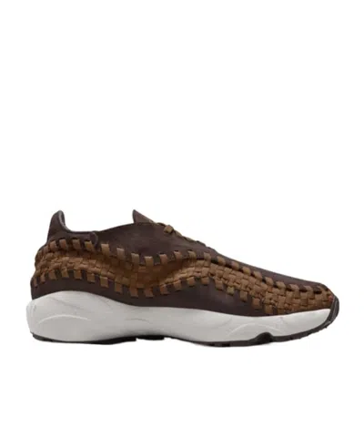 Nike Air Footscape Woven Sneakers In Brown