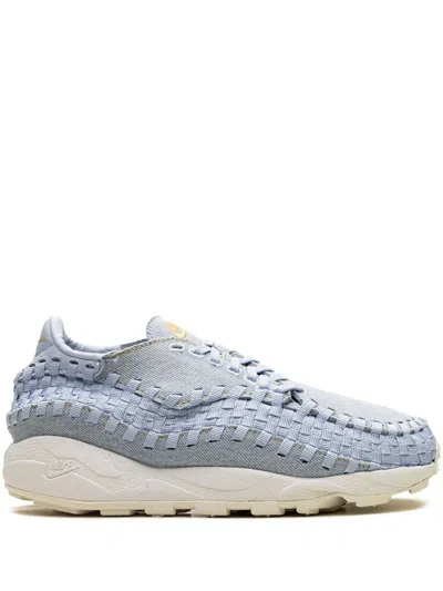 Nike Women S Air Footscape Woven Sneakers Ice Blue In Multicolor