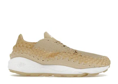 Pre-owned Nike Air Footscape Woven (women's) Sneakers In Sesame/phantom/white