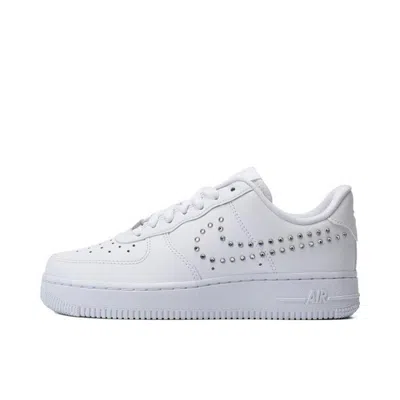 Nike Air Force 1 Low "white/metallic Silver" Sneakers