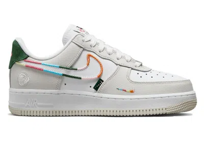 Pre-owned Nike Air Force 1 '07 All Petals United (women's) Sneakers In White
