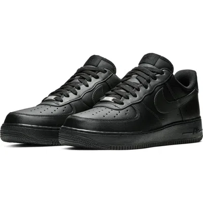 Nike Air Force 1 '07 Basketball Sneaker In Black