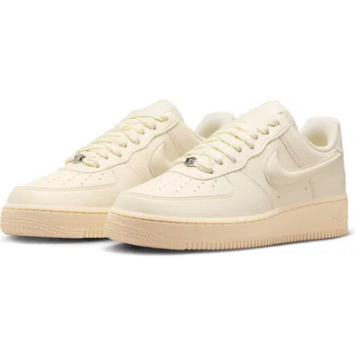 Nike Air Force 1 '07 Basketball Sneaker In Coconut Milk/milk/muslin