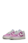 Nike Air Force 1 '07 Woven Together "pink" Sneakers In Multi/ Sail/ Concord/ Pink