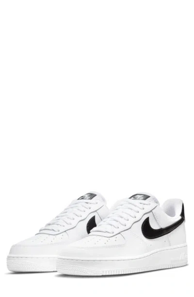 Nike Air Force 1 '07 Basketball Sneaker In White/ Black/ White/ Whitednu
