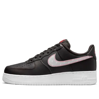 Nike Air Force 1 '07 'black Red' In Multi