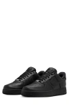 Nike X Slam Jam Air Force 1 Low Sneakers In Black/black/black