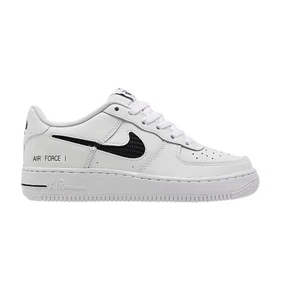Pre-owned Nike Air Force 1 '07 Gs 'white Black' | Kid's Size 4