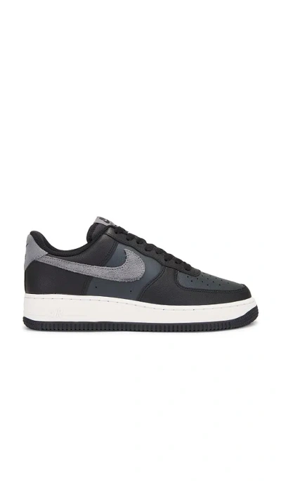 Nike Men's Air Force 1 '07 Lv8 In Black Smoke In Multi