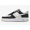 Nike Air Force 1 '07 Lv8 Black/light Silver-phantom Fd2592-002 Men's In Black