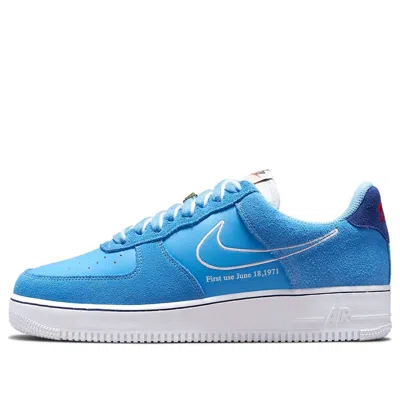 NIKE NIKE AIR FORCE 1 '07 LV8 'FIRST USE - UNIVERSITY BLUE'