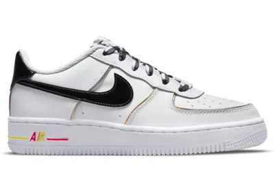 Pre-owned Nike Air Force 1 07 Lv8 Fresh Sneakers In White/black/bright Crimson