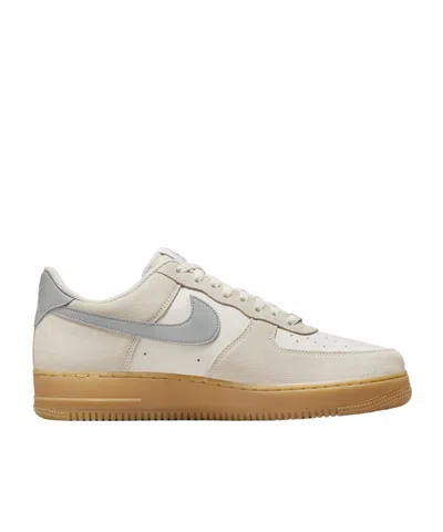 Nike Air Force 1 07 Lv8 Logo Patch Sneakers In Nude | ModeSens