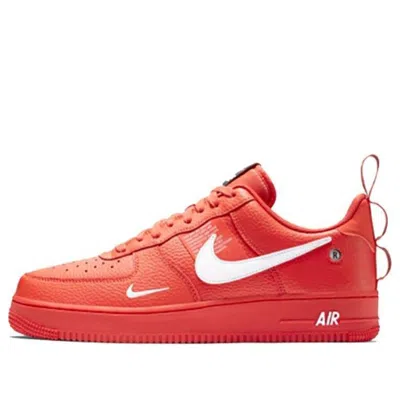 Nike Air Force 1 '07 Lv8 'overbranding' In Red