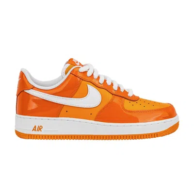 Pre-owned Nike Air Force 1 '07 Lv8 'safety Orange Patent' | Men's Size 8