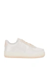Nike Air Force 1 '07 Lv8 Sail/sail-barely Orange Hq3762-133 Women's In Sail & Sail Barely Orange