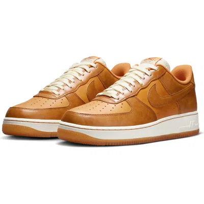 Nike Men's Air Force 1 '07 Lv8 Shoes In Sunset/russet/cacao