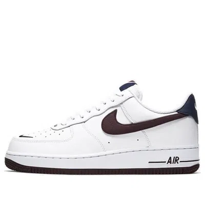 NIKE NIKE AIR FORCE 1 '07 LV8 'WHITE NIGHT MAROON'