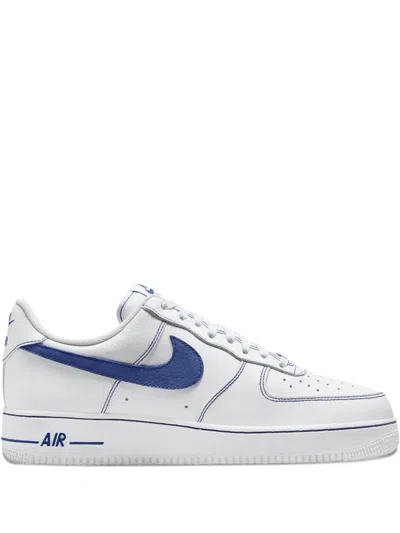 NIKE AIR FORCE 1 '07 LV8 "WHITE/DEEP ROYAL" SNEAKERS