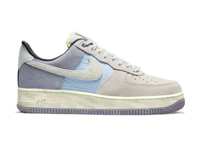 Pre-owned Nike Air Force 1 '07 Lx Low (women's) Sneakers In Mountain White/grey Stone/light Blue
