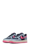 Nike Air Force 1  07 Sneakers Ashen Slate / Dark Obsidian In Dark Obsidian/pink/slate