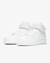 Nike Air Force 1 '07 Mid Dd9625-100 Womens White Athletic Basketball Shoes Btv76 In White