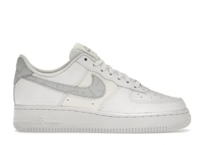 Pre-owned Nike Air Force 1 '07 Mini Swooshes Pure Platinum (women's) Sneakers In White/sail/metallic Silver