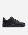 Nike Black Leather Low Top Sneakers In Multi