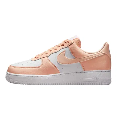 NIKE AIR FORCE 1 '07 NEXT NATURE WHITE / WASHED CORAL - WHITE DV3808-111 WOMEN'S