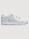 Nike Women's Air Force 1 '07 Next Nature Shoes In White,white-black-metallic Silver