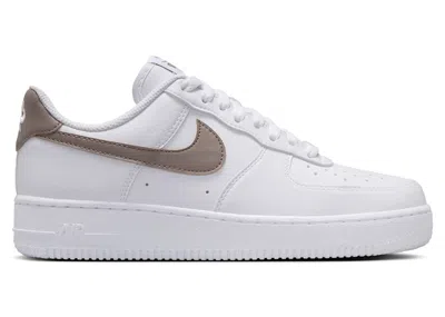 Pre-owned Nike Air Force 1 '07 Next Nature (women's) Sneakers In White/mink Brown In Multi