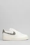 Nike Air Force 1 07 Sneakers In White Leather In White