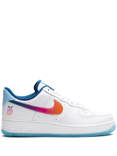 Nike Air Force 1 '07 Premium "ny Vs. Ny 2024'" Sneakers In White